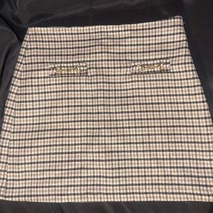 Ann Taylor LOFT Sz 8 Plaid Skirt
